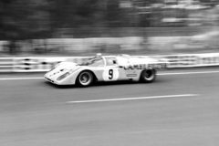 24 heures du Mans 1971 - Ferrari 512M #6 - Pilotes : Hugues de Fierlandt / Alain de Cadenet - Abandon
