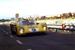 24 heures du Mans 1971 - Ferrari 512M #6 - Pilotes : Hugues de Fierlandt / Alain de Cadenet - Abandon