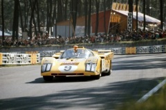 24 heures du Mans 1971 - Ferrari 512M #6 - Pilotes : Hugues de Fierlandt / Alain de Cadenet - Abandon