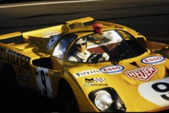 24 heures du Mans 1971 - Ferrari 512M #6 - Pilotes : Hugues de Fierlandt / Alain de Cadenet - Abandon