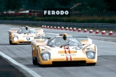 24 heures du Mans 1971 - Ferrari 512M #6 - Pilotes : Hugues de Fierlandt / Alain de Cadenet - Abandon