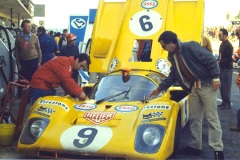 24 heures du Mans 1971 - Ferrari 512M #6 - Pilotes : Hugues de Fierlandt / Alain de Cadenet - Abandon