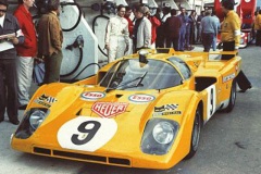24 heures du Mans 1971 - Ferrari 512M #6 - Pilotes : Hugues de Fierlandt / Alain de Cadenet - Abandon
