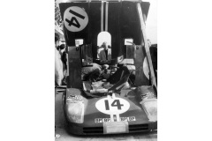 24 heures du Mans 1971 - Ferrari 512S #14 - Pilotes : Masten Gregory / George Eaton - Abandon