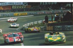 24 heures du Mans 1971 - Porsche 908 #28- Pilotes : Claude Ballot-Léna / Guy Chasseuil - Abandon
