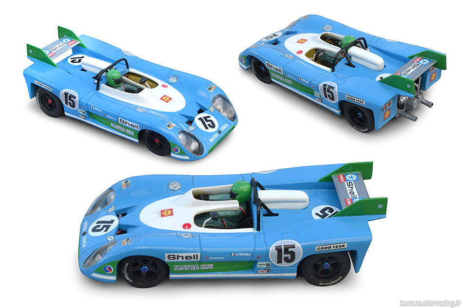 La Matra 670 n°15 Scalextric des 24 heures du Mans 1972 Matra-670-scalextric-LM72-1