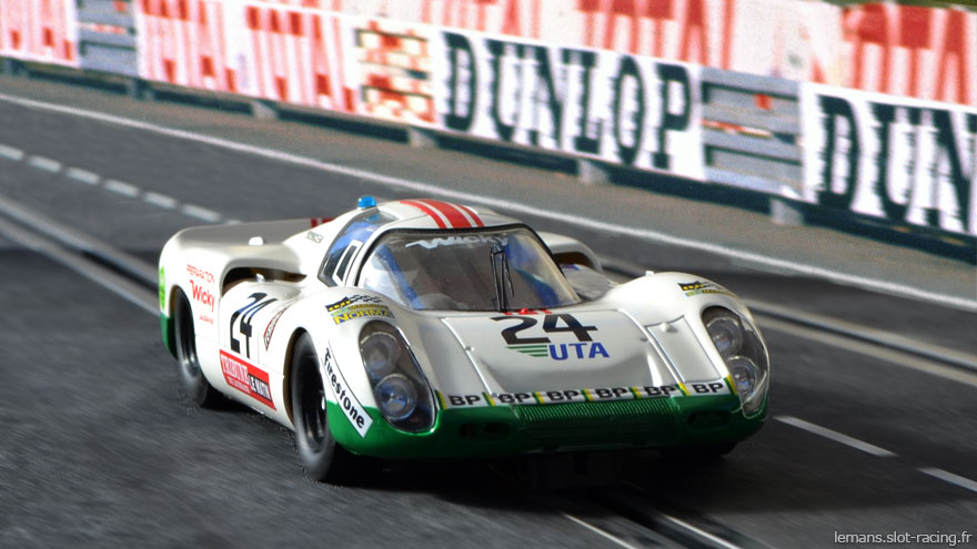 La Porsche 907S SRC n°24 des 24 heures du Mans 1972 Porsche-907-24
