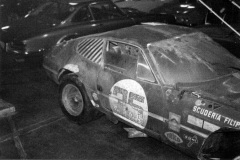 24 heures du Mans 1972 - Ferrari 365 GTB4 #35 - Pilotes : Bernard Cheneviere / Florian Vetsch / Gerard Pillon - Abandon