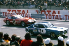 24 heures du Mans 1972 - Ferrari 365 GTB4 #35 - Pilotes : Bernard Cheneviere / Florian Vetsch / Gerard Pillon - Abandon