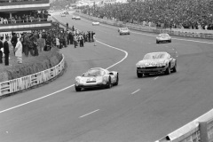 24 heures du Mans 1972 - Ferrari 365 GTB4 #36 - Pilotes : Derek Bell / Teddy Pilette / Richard Bond - 8ème