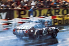 24 heures du Mans 1972 - Ferrari 365 GTB4 #38 - Pilotes : Jean-Pierre Jarier / Claude Buchet - 9ème