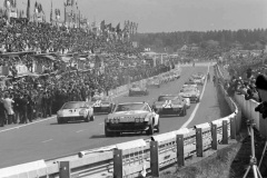 24 heures du Mans 1972 - Ferrari 365 GTB4 #75 - Pilotes : Francois Migault / Daniel Rouveyran - Abandon