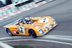 24 heures du Mans 1972 - Lola T280 #7 - Pilotes : Hughes de Fierlandt / Mario Araujo Cabral / Jorge de Bragation - Abandon
