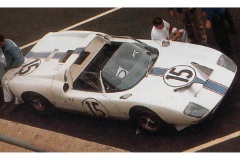 24 heures du Mans 1965 - Ford GT40 #15 - Pilotes : Guy Ligier/ Maurice Trintignant - Abandon