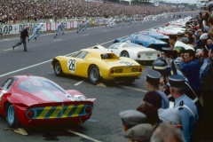 24 heures du Mans 1966 - Ferrari 250LM#28 - Pilotes : Gustave "Taf" Gosselin / Eric de Keyn - Abandon