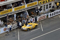 24 heures du Mans 1966 - Ferrari 250LM#28 - Pilotes : Gustave "Taf" Gosselin / Eric de Keyn - Abandon