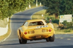 24 heures du Mans 1966 - Ferrari 250LM#28 - Pilotes : Gustave "Taf" Gosselin / Eric de Keyn - Abandon