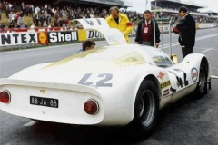24 heures du Mans 1968 - Porsche 906 #42 - Pilotes : Christian Poirot / Pierre Maublanc - Disqualification