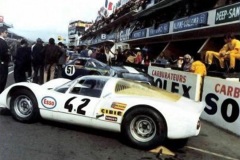 24 heures du Mans 1968 - Porsche 906 #42 - Pilotes : Christian Poirot / Pierre Maublanc - Disqualification