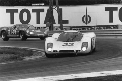 24 heures du Mans 1969 - Porsche 908 #22 - Pilotes : Rudi Lins / Willi Kauhsen - Abandon