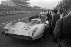 24 heures du Mans 1969 - Porsche 908 #22 - Pilotes : Rudi Lins / Willi Kauhsen - Abandon