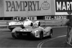 24 heures du Mans 1969 - Porsche 908 #22 - Pilotes : Rudi Lins / Willi Kauhsen - Abandon
