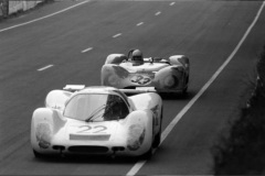 24 heures du Mans 1969 - Porsche 908 #22 - Pilotes : Rudi Lins / Willi Kauhsen - Abandon