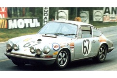 24 heures du Mans 1969 - Porsche 911S #67 - Pilotes : Philippe Farjon / Jacques Dechaumel - 14ème