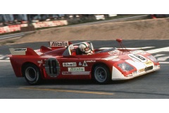 24 heures du Mans 1972 - Alfa Romeo 33TT3 #18 - Pilotes : Andrea De Adamich / Nino Vaccarella - 4ème