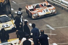 24 heures du Mans 1972 - Alfa Romeo 33TT3 #18 - Pilotes : Andrea De Adamich / Nino Vaccarella - 4ème